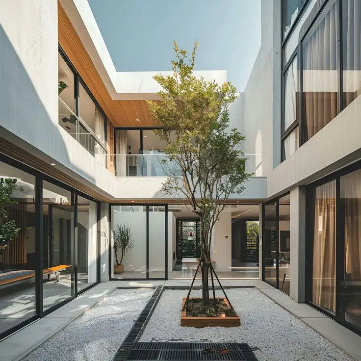 Courtyard House - Architecture, History, Sustainability, Materia - Handy Home