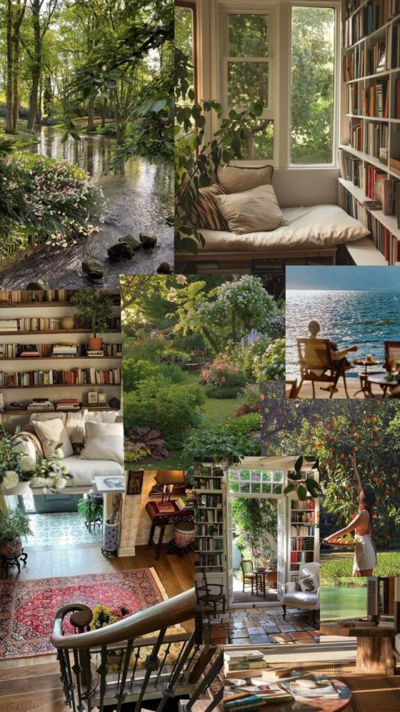 Cozy reading nooks, scenic gardens, and serene outdoor spaces perfect for relaxation and inspiration.