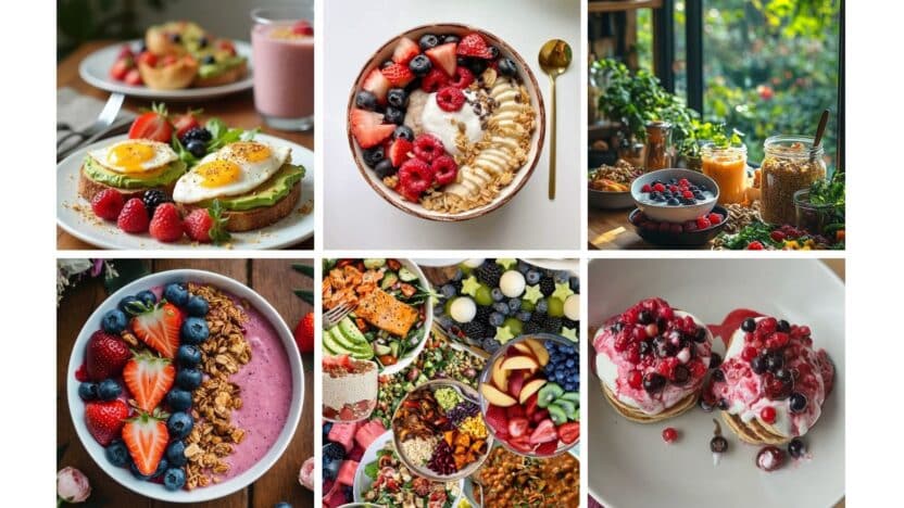 Balanced lifestyle and skincare routine for glowing skin