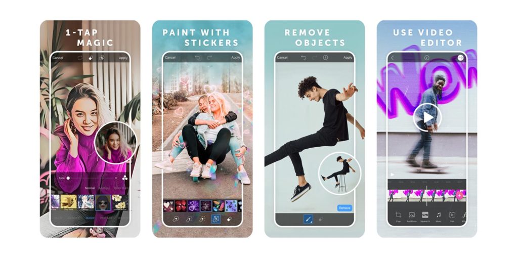 picsart-header-1024x512 - Handy Home Image editing app features: 1-tap magic, paint with stickers, remove objects, and use video editor.